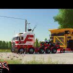 Exile K Low Loader V Fs Mod Farming Simulator Mod