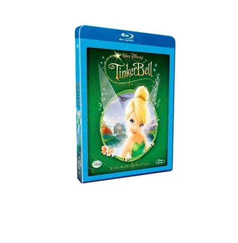 Blu Ray Tinker Bell Uma Aventura No Mundo Das Fadas DISNEY Livros