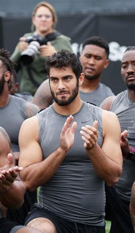 Jimmy Garoppolo Sexy Bearded Men Bearded Men Hot Scruffy Men