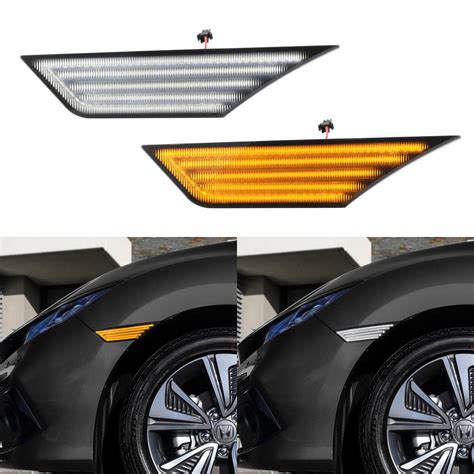 Buy GemPro Switchback LED Side Marker Lights Smoked Lens Sequential