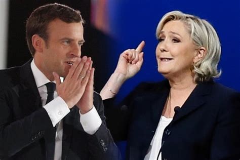 Scambio Di Accuse Tra Emmanuel Macron E Marine Le Pen In Attesa Del