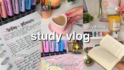 Study Vlog Rotina De Estudos Noite Produtiva Fazendo Resumos