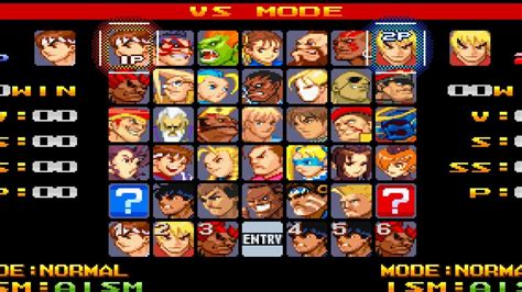 Street Fighter Alpha 3 All Characters Ps1 Youtube