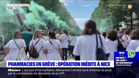 Nice Pr S De Personnes Ont Manifest Dans Le Cadre De La