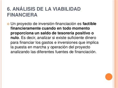 Analisis De La Viabilidad Economica Financiera De Un Proyecto De Inve…