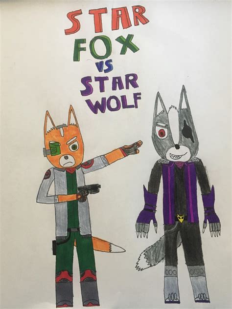 Star Fox Vs Star Wolf By Auraknight100 On Deviantart