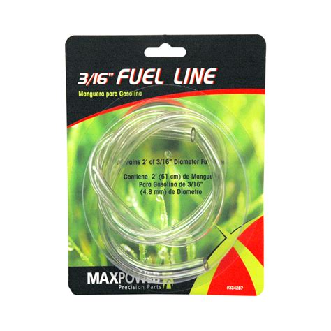 Maxpower Precision Parts In X Ft Clear Fuel Line