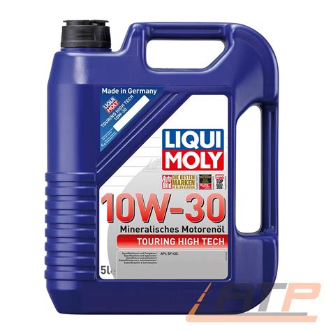 X L Liter Liqui Moly Touring High Tech W Motor L Motoren