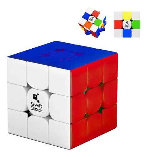 Cubo Rubik Gan Swift Block355s Magnético De Velocidad 3x3 Meses sin