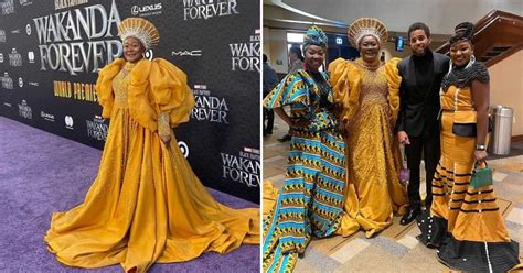 Connie Chiume Gives Fans An Inside Look At The ‘black Panther Premiere