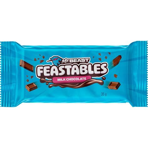 Mr Beast Feastables Milk Chocolate 35g Woolworths