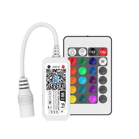 RF Wifi RGB Controller With Remote LED Lights Canada