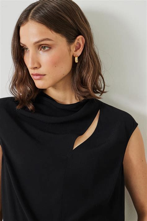 Buy Hush Black Sienna Cut Out Detail Top From The Next Uk Online Shop