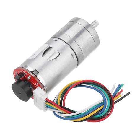 Machifit Ga Dc V Micro Gear Reduction Motor With Encoder Speed