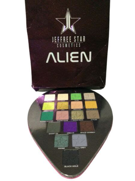 Jeffree Star Alien Eyeshadow Palette For Sale Online Ebay