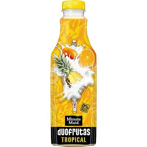 Minute Maid Duofrutas Tropical Bebida Refrescante De Zumo De Frutas Y