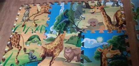 Детский коврик для ползания пазл | Festima.Ru - Мониторинг объявлений