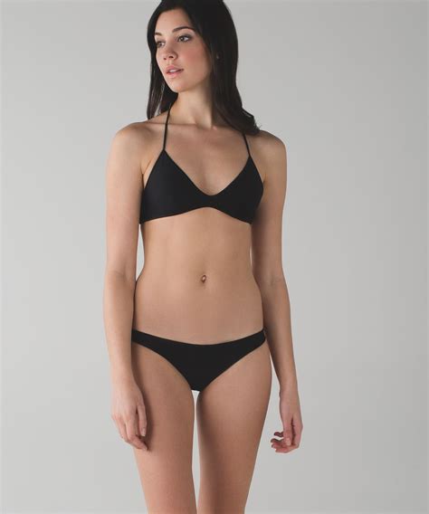 Lululemon Water Surf To Sand Bikini Black Harbor Blue Lulu Fanatics