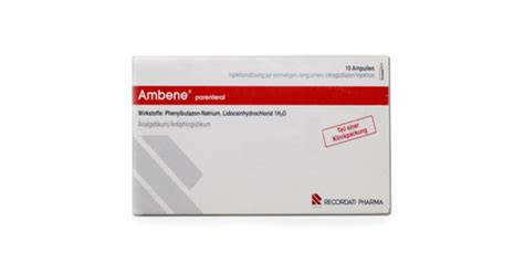 Купить Ambene Parenteral (Амбене) по лучшей цене с доставкой из ...