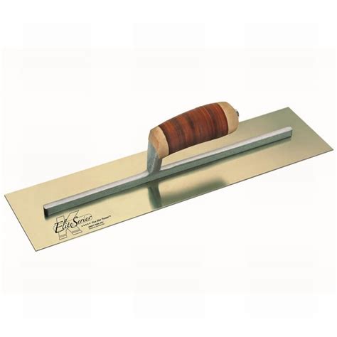 Kraft Tool Elite Series Concrete Plaster Finishing Trowel Leather