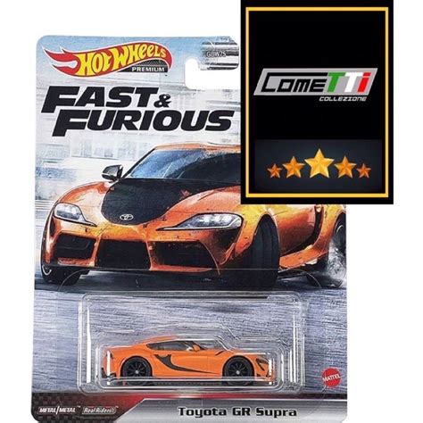 Hot Wheels Premium Toyota Gr Supra Velozes E Furiosos Shopee Brasil