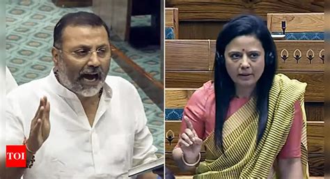 Dont Use Fake Degree Wala Tmcs Mahua Moitra Hits Back After Bjp Mp Nishikant Dubey