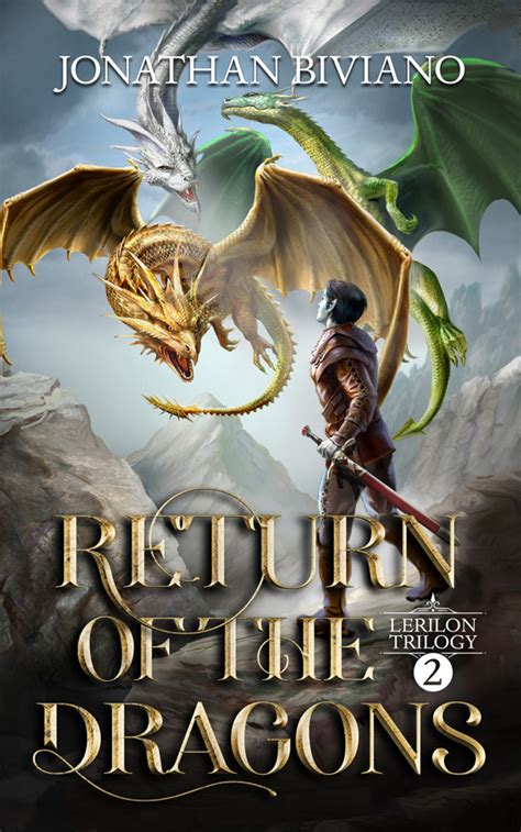 illustrated fantasy book cover Return of the Dragons - Books Covers Art