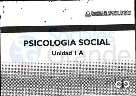 Libro Psicolog A Social Psicolog A Social Studocu