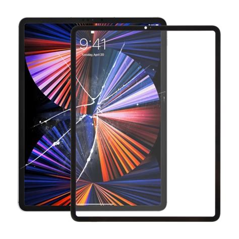 For IPad Pro 12 9 2021 5th 2022 6th Front Screen Outer Glass Lens