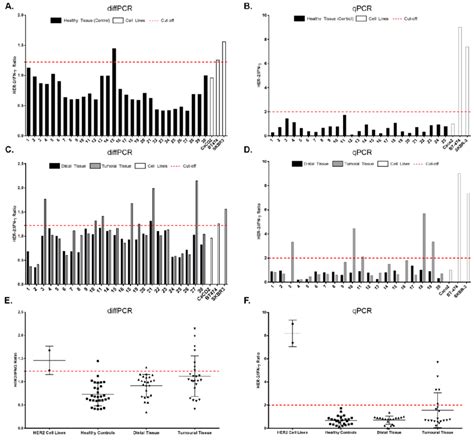 Quantification Of Her2 Amplification By Diffpcr And Qpcr A Diffpcr