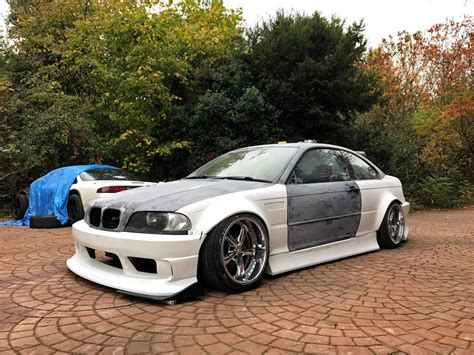 Bmw E46 Side Skirts Pair — Hm Sports Aero