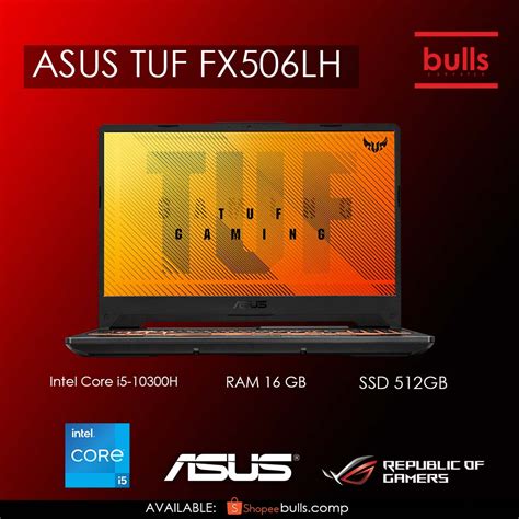 Jual Asus Tuf Fx506lhintel Core I5 103008 Gb512 Ssdgtx 1650 4gb Shopee Indonesia