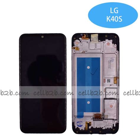 Original Pantalla Lg K S Lmx Emw Negro Con Marco Completa Lcd