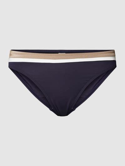 Esprit Bikini Hose Mit Kontraststreifen Modell Tayrona Marine