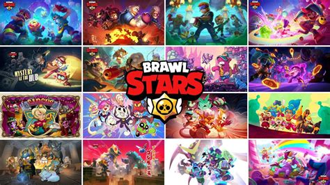 Brawl Stars All Brawl Pass Seasons 1 28 Unlock Screen Evolution