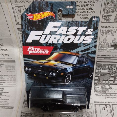 【未使用に近い】ホットウィール Hot Wheels ワイルドスピード Fast＆furious マテル 1971年式plymouthgtx アメ車 マッスルカーの落札情報詳細 ヤフオク