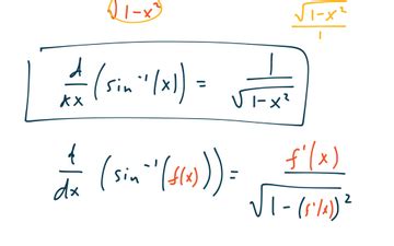 Derivation Of Arcsin Derivative | Educreations