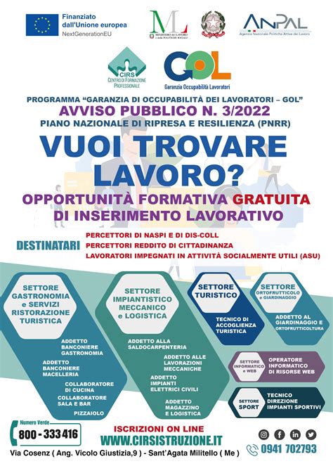 Home C I R S Onlus Centro Di Formazione Professionale