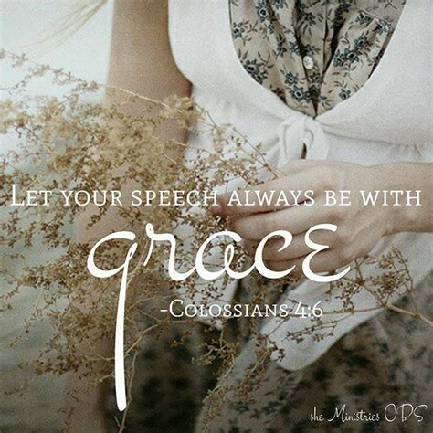 You Are A Light In This World Let Your Speech Always Be With Grace