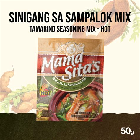 Mama Sita S Sinigang Sa Sampalok Mix Tamarind Seasoning Mix Hot 50 G 1 76 Oz Lazada PH