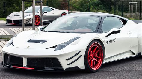 Ferrari 458 Italia Tuning Pd458wb Widebody Aerodynamic Kit Mandd