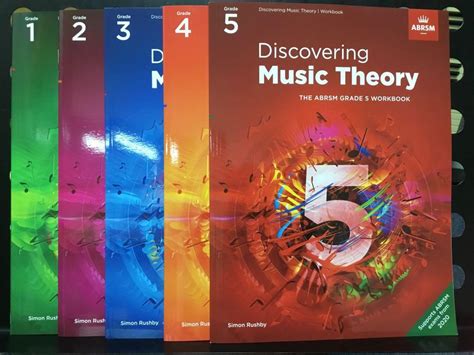 New Abrsm Discovering Music Theory Workbook Grade 1 2 3 4 5 Hobbies And Toys Music And Media