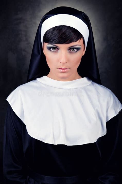 Attractive Nun Stock Photo Image Of Female Belief Pious 22086764