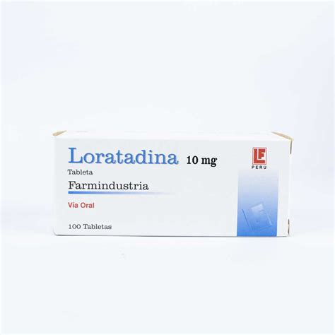 LORATADINA 10MG TAB BLISTERX10 Nefrofarma