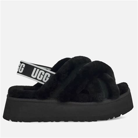 Women S Ugg Women S Disco Cross Slide Disco Cross Slide Black