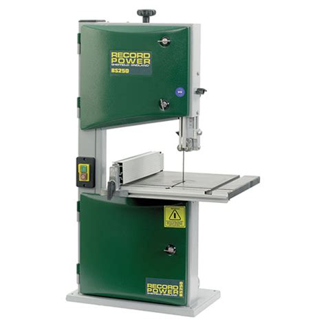 Record Power Bs250 Benchtop Bandsaw 350w 240v Rapid Electronics