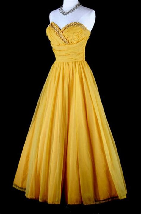 Vintage 1950s 50s Dress Chiffon Emma Domb Designer Etsy In 2024