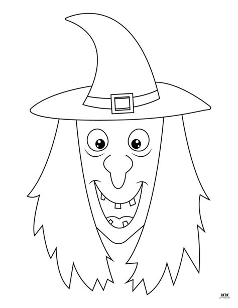 Witch Coloring Pages 25 Free Printable Pages Printabulls