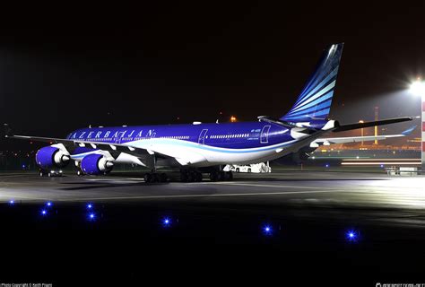 4K AI08 AZAL Azerbaijan Airlines Airbus A340 642 Photo By Keith Pisani