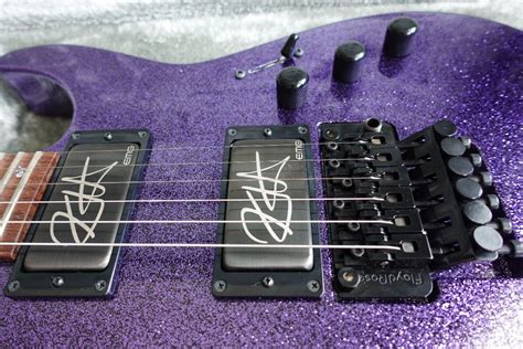 ESP Kirk Hammett KH-2 Purple Sparkle Guitar, Hobbies & Toys, Music ...